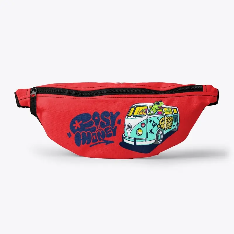 MONEY FANNY PACK 1 RED 