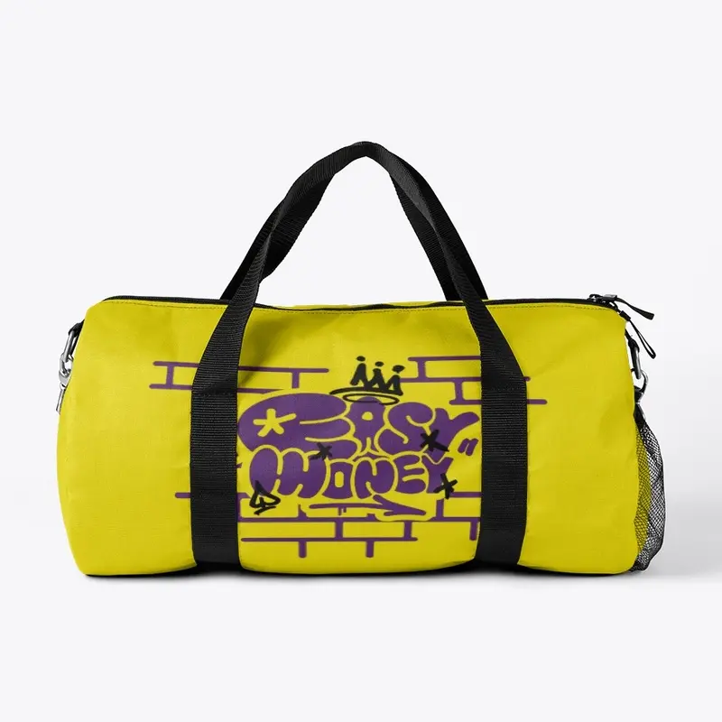 EASY MONEY DUFFLE BAG PURPLE