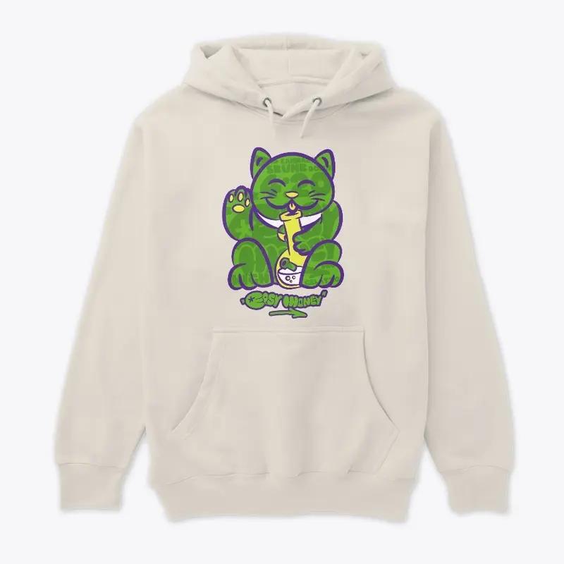 MONEY LUCKY CAT HOODIE