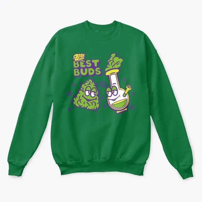 MONEY BEST BUDS CREWNECK SWEATSHIRT